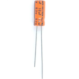 10 uF, 63V Electrolytic Capacitor