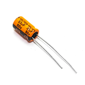 33 uF, 50V Electrolytic Capacitor