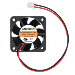 DC 12V 4010 Cooling Fan - 40X40X10 mm Cooler (Black)