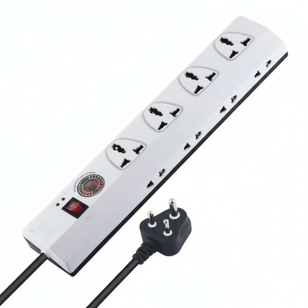 MX UNIVERSAL 12 Way MX-3510 Surge Protection Board 12 Socket Extension Boards  (White, 1.5 m) - Image 4