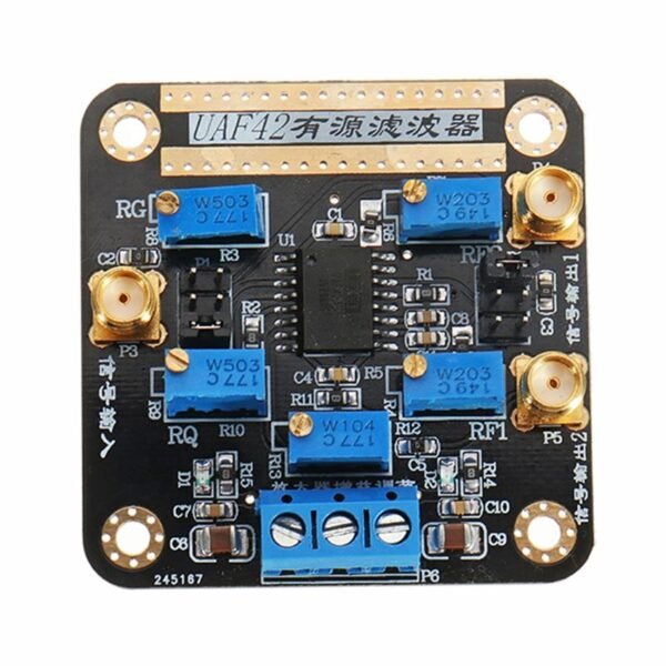 UAF42 Universal Active Filter Module High/Low/Band Pass Active Filter ...